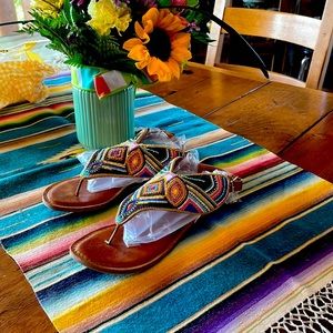 Beautiful beaded Sandals